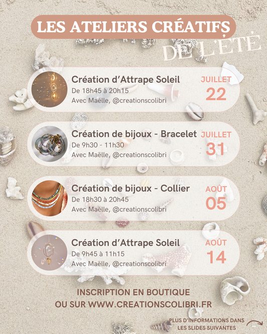 Atelier Création d’un attrape-soleil - 14 août