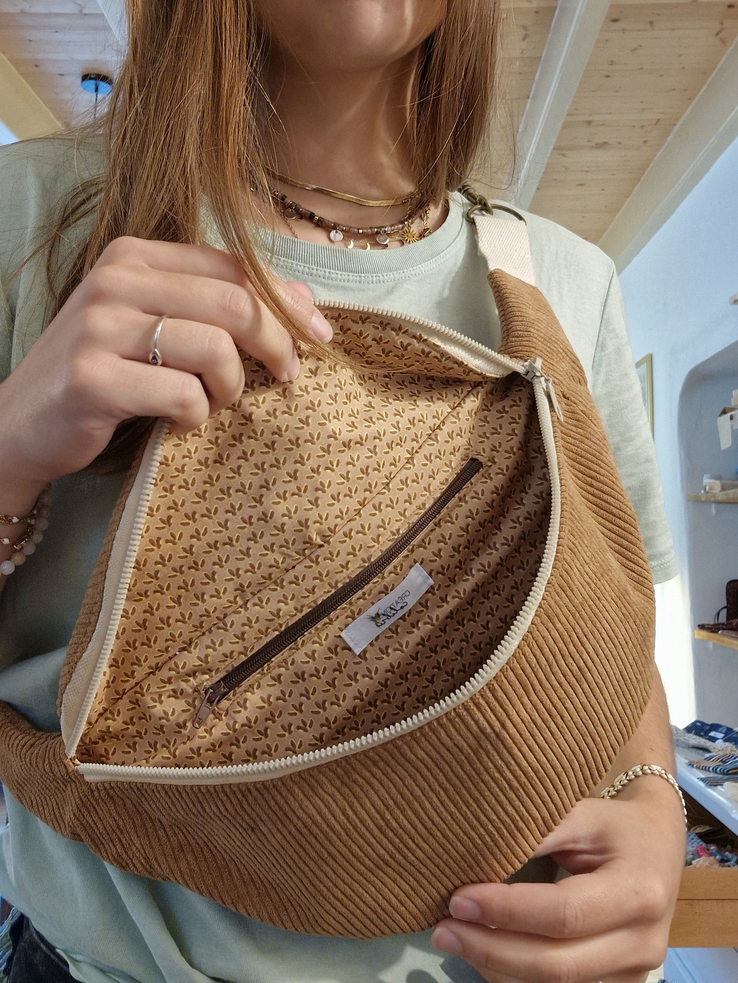 Sac Banane Moka Taille Medium
