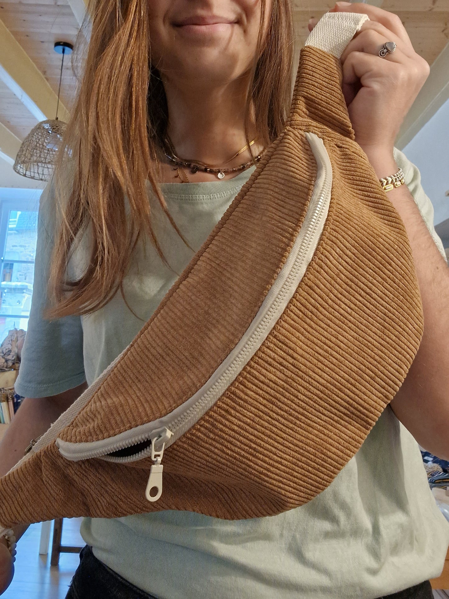 Sac Banane Moka Taille Medium