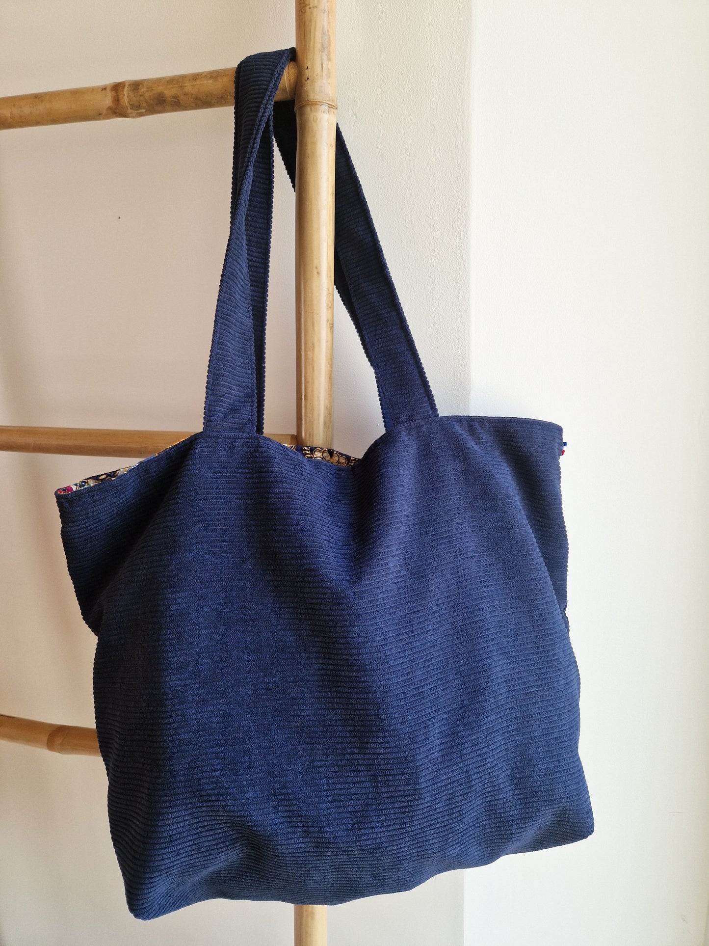 Sac en velours Bleu Marine
