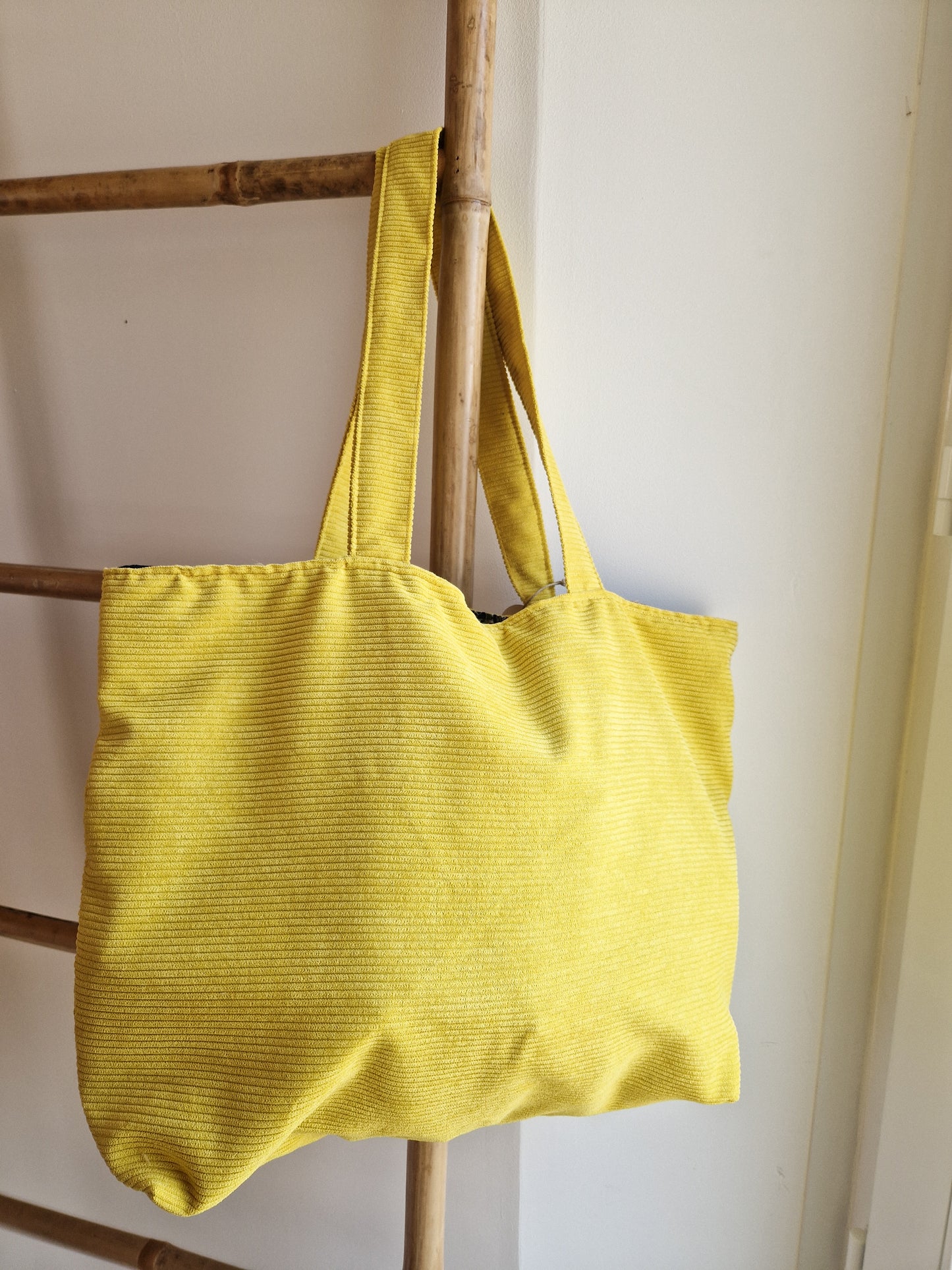 Sac en velours Jaune