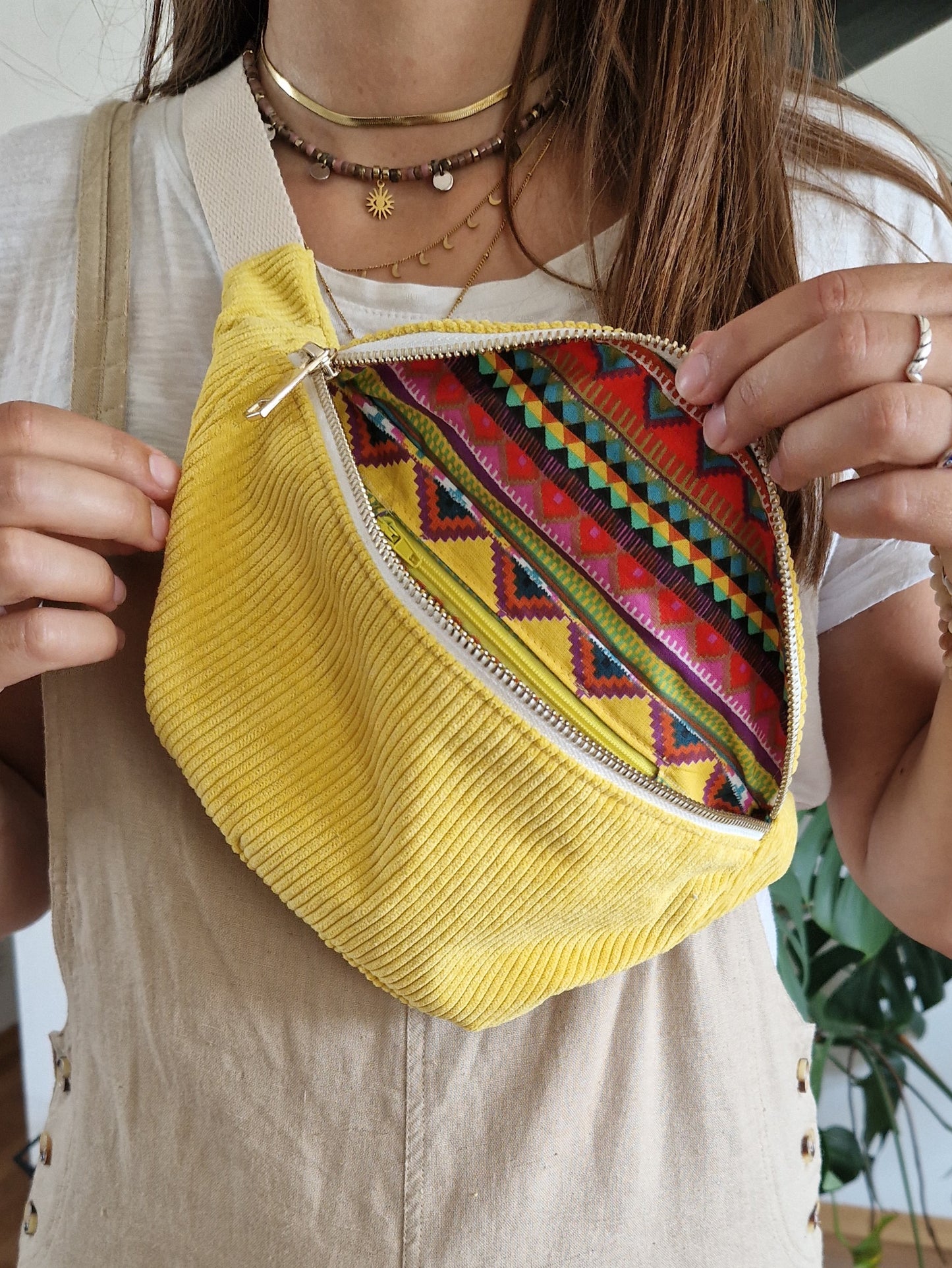 Sac Banane Jaune Taille Small