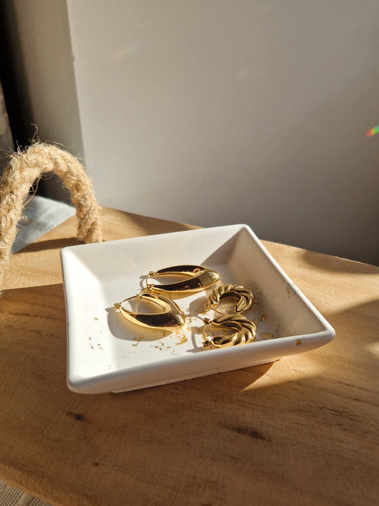 Coupelle à bijoux Carré ou Rectangle