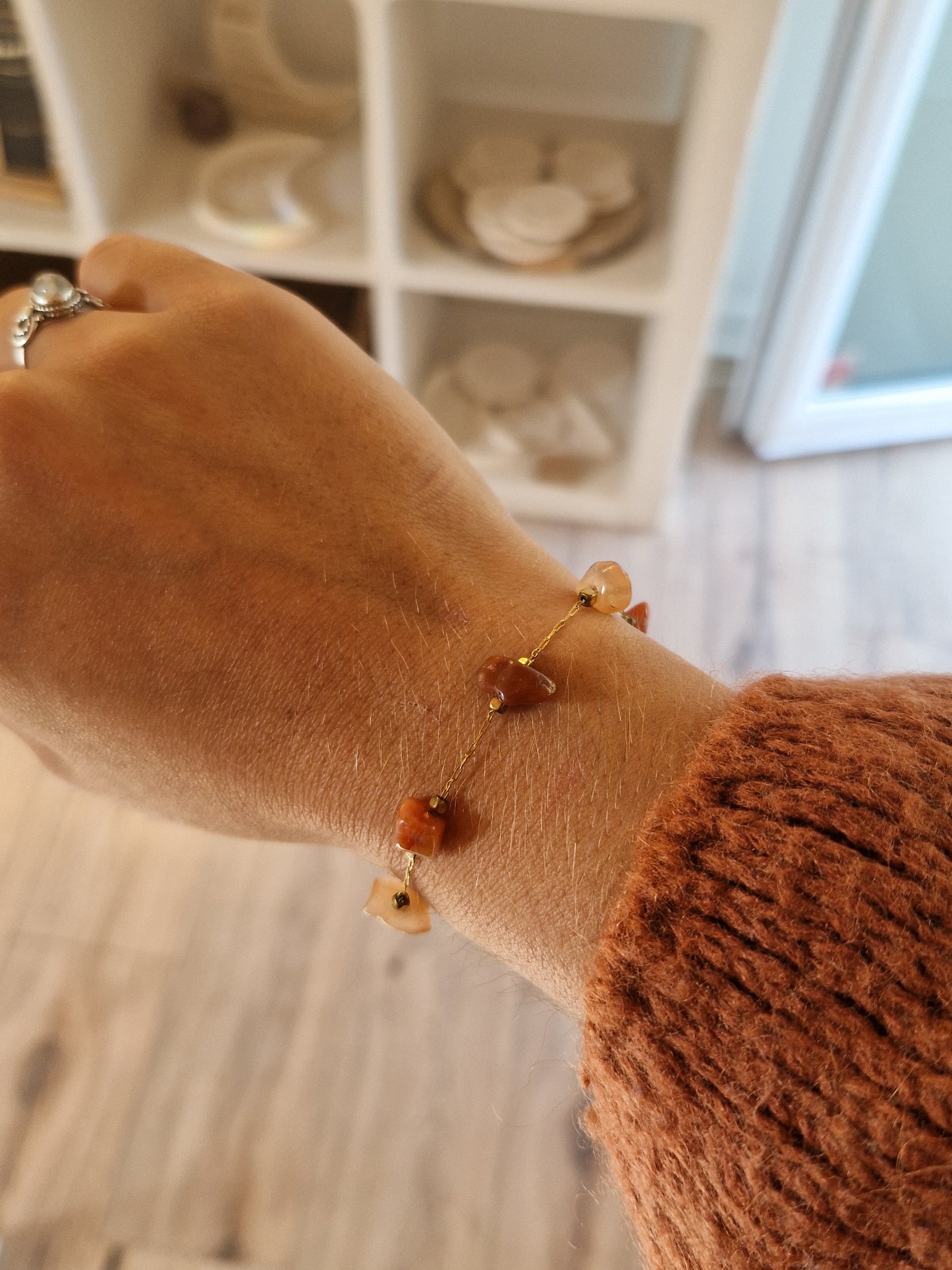 Bracelet Olympe Cornaline