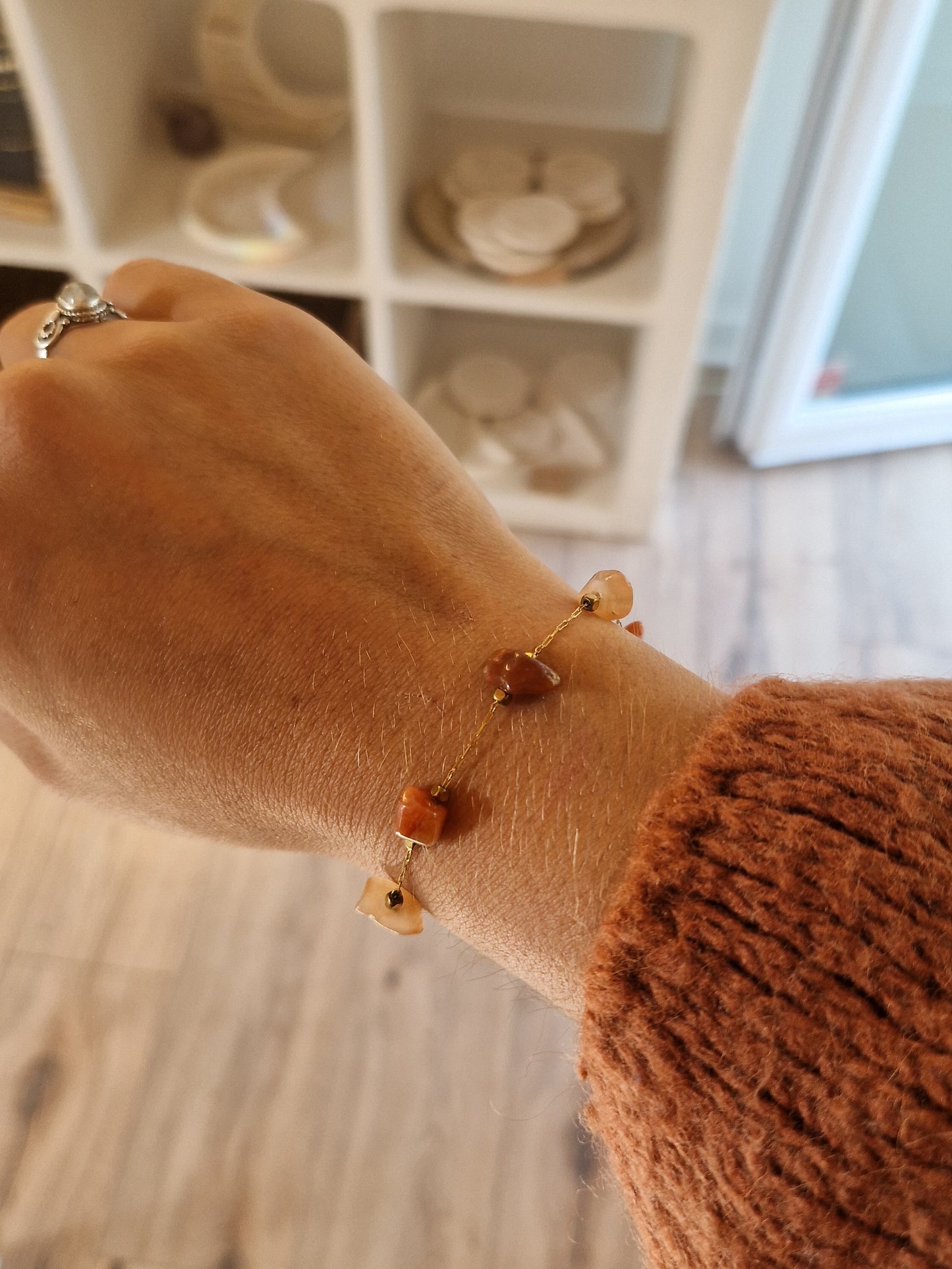 Bracelet Olympe Cornaline
