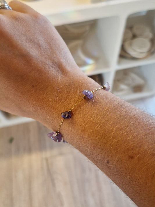 Bracelet Olympe Améthyste