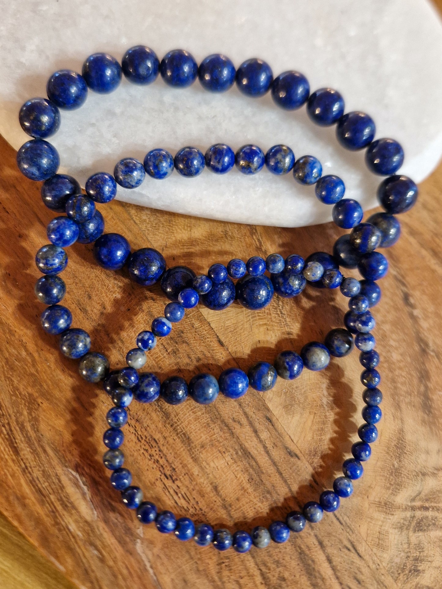 Bracelet lithothérapie - Lapis Lazuli