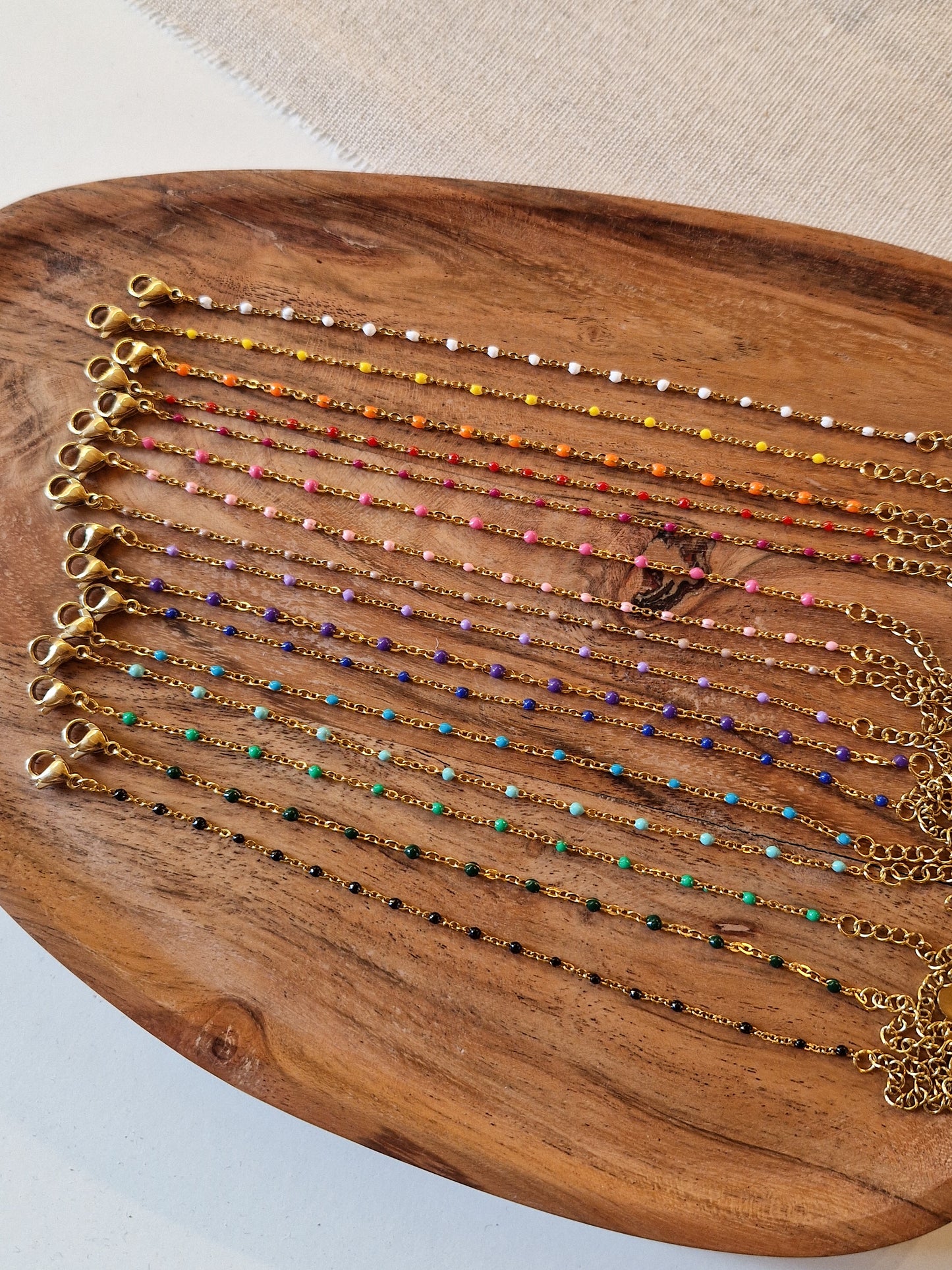 Bracelet Iris - 16 couleurs - Or et argent