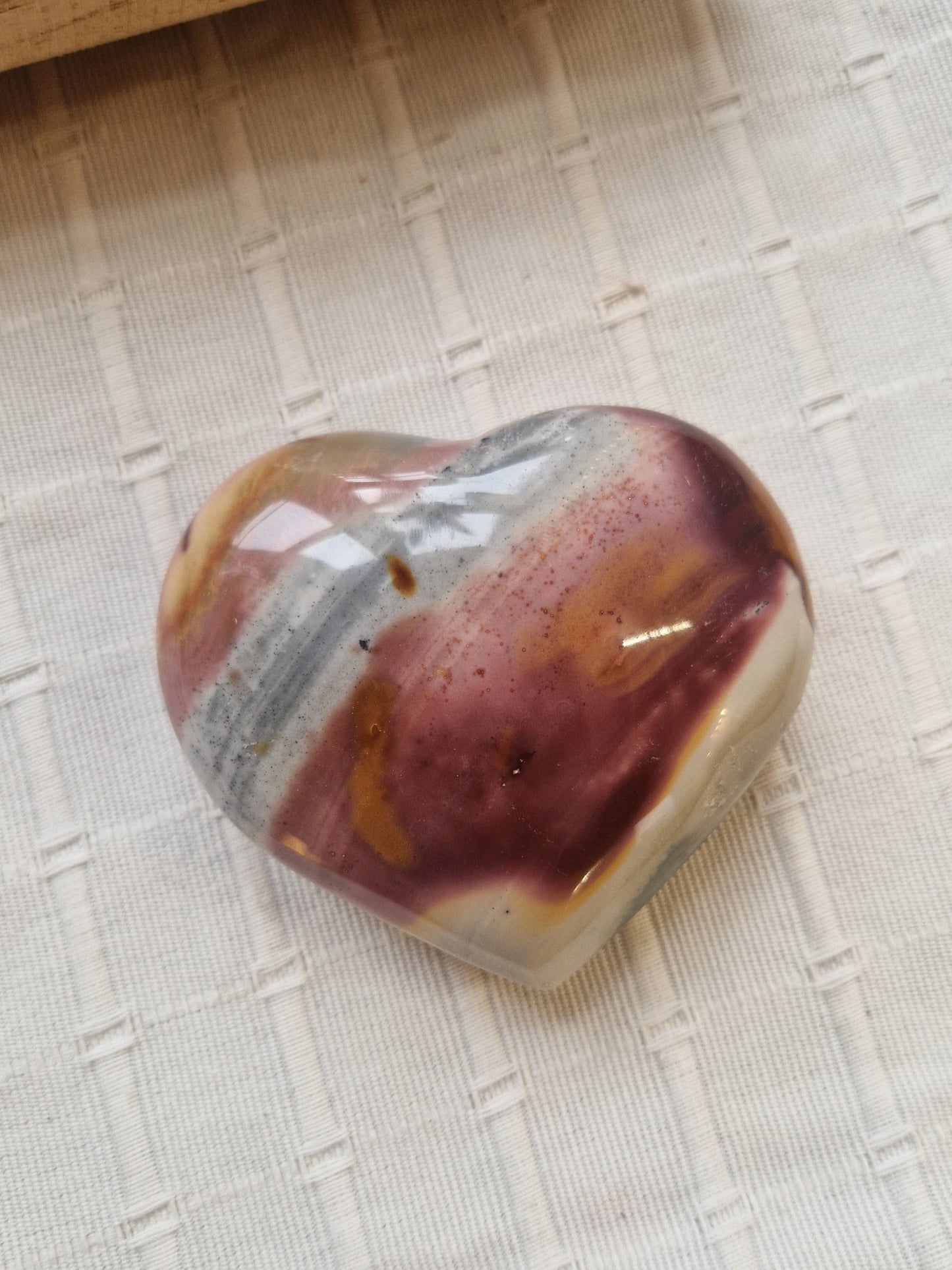 Coeur de Jaspe Mokaïte