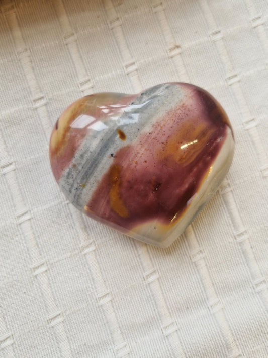 Coeur de Jaspe Mokaïte