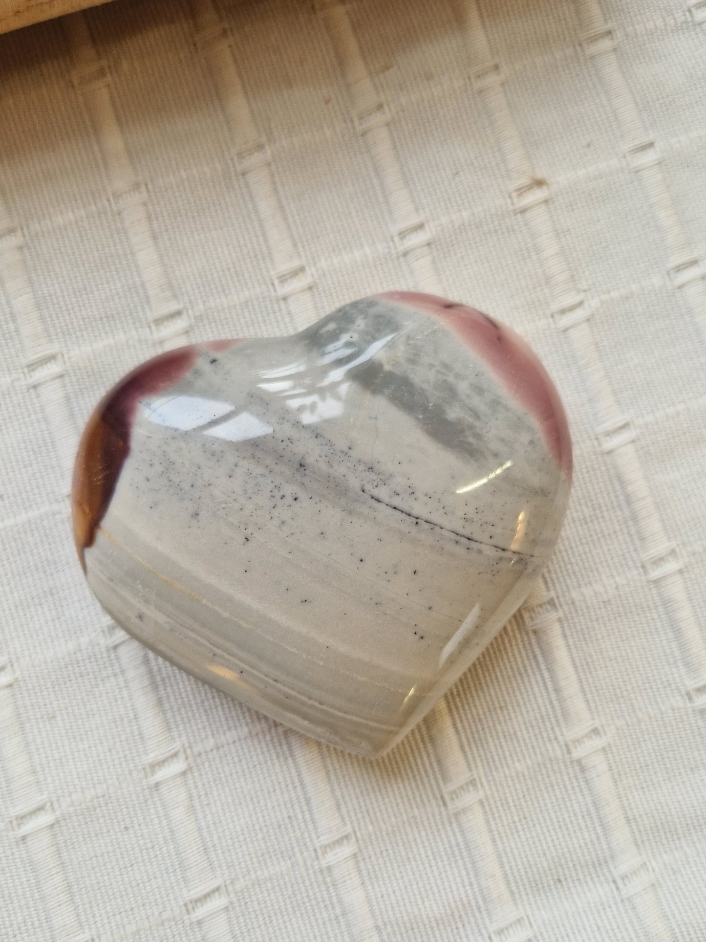 Coeur de Jaspe Mokaïte