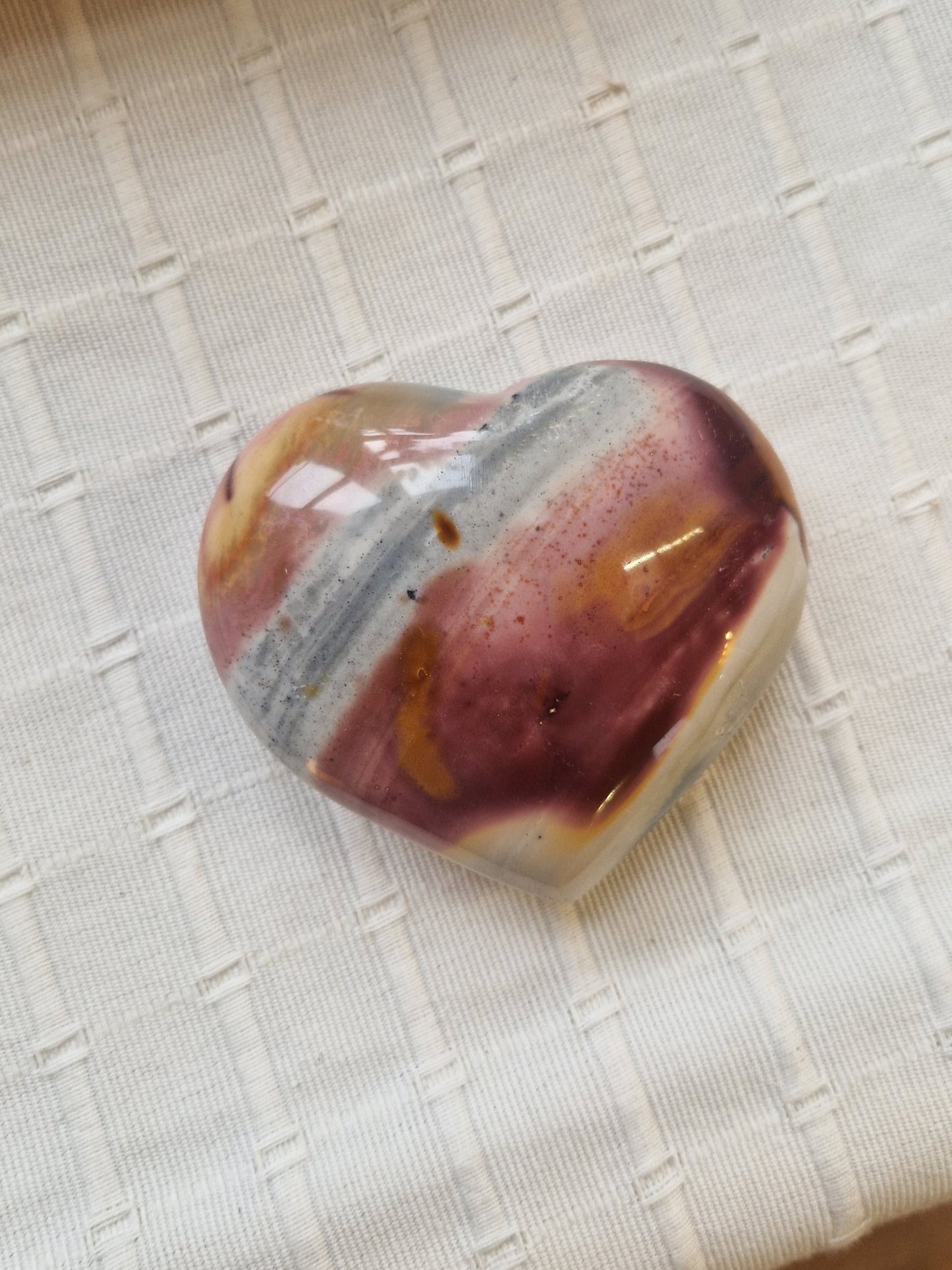 Coeur de Jaspe Mokaïte