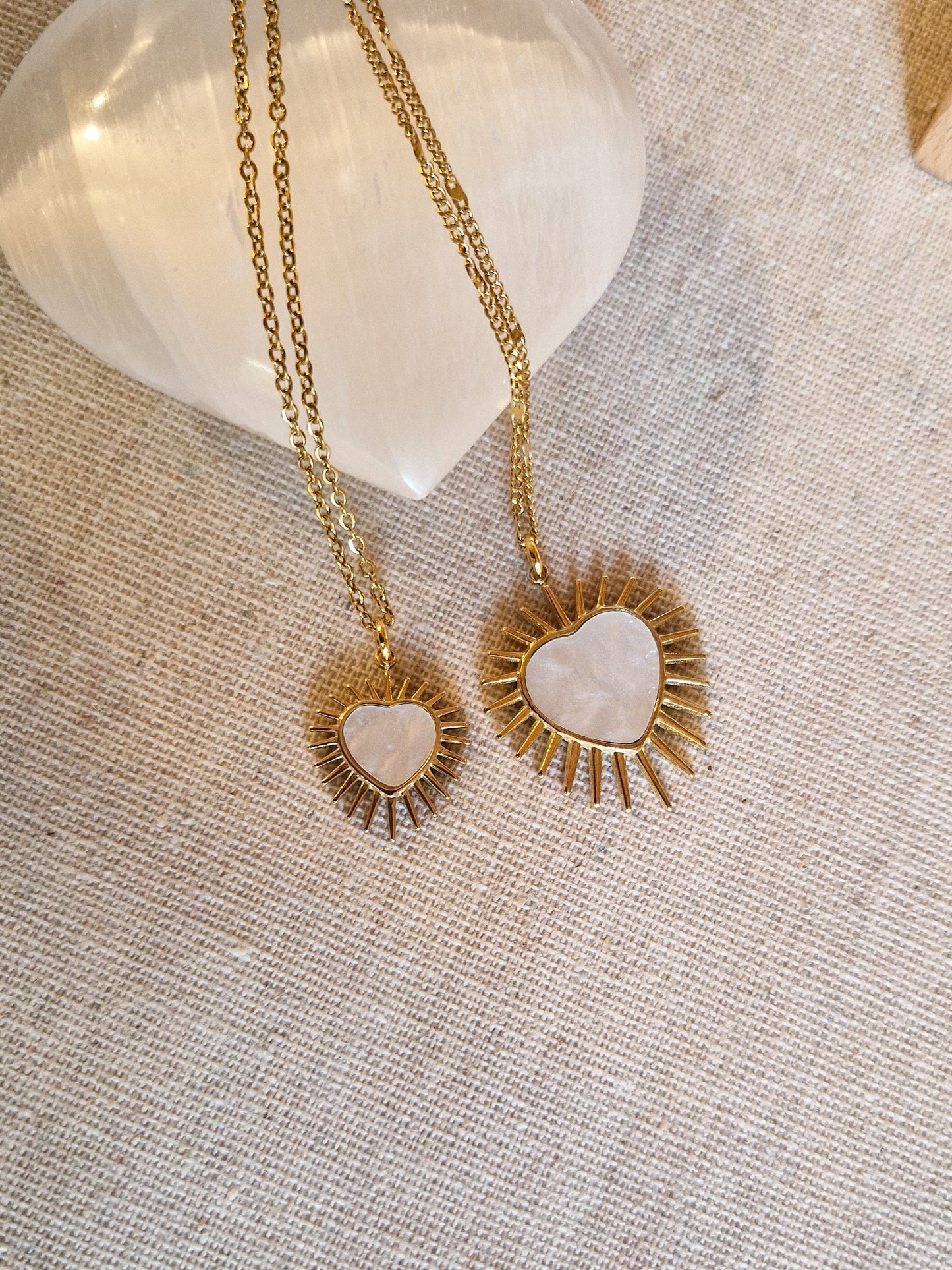 Collier Alba Blanc