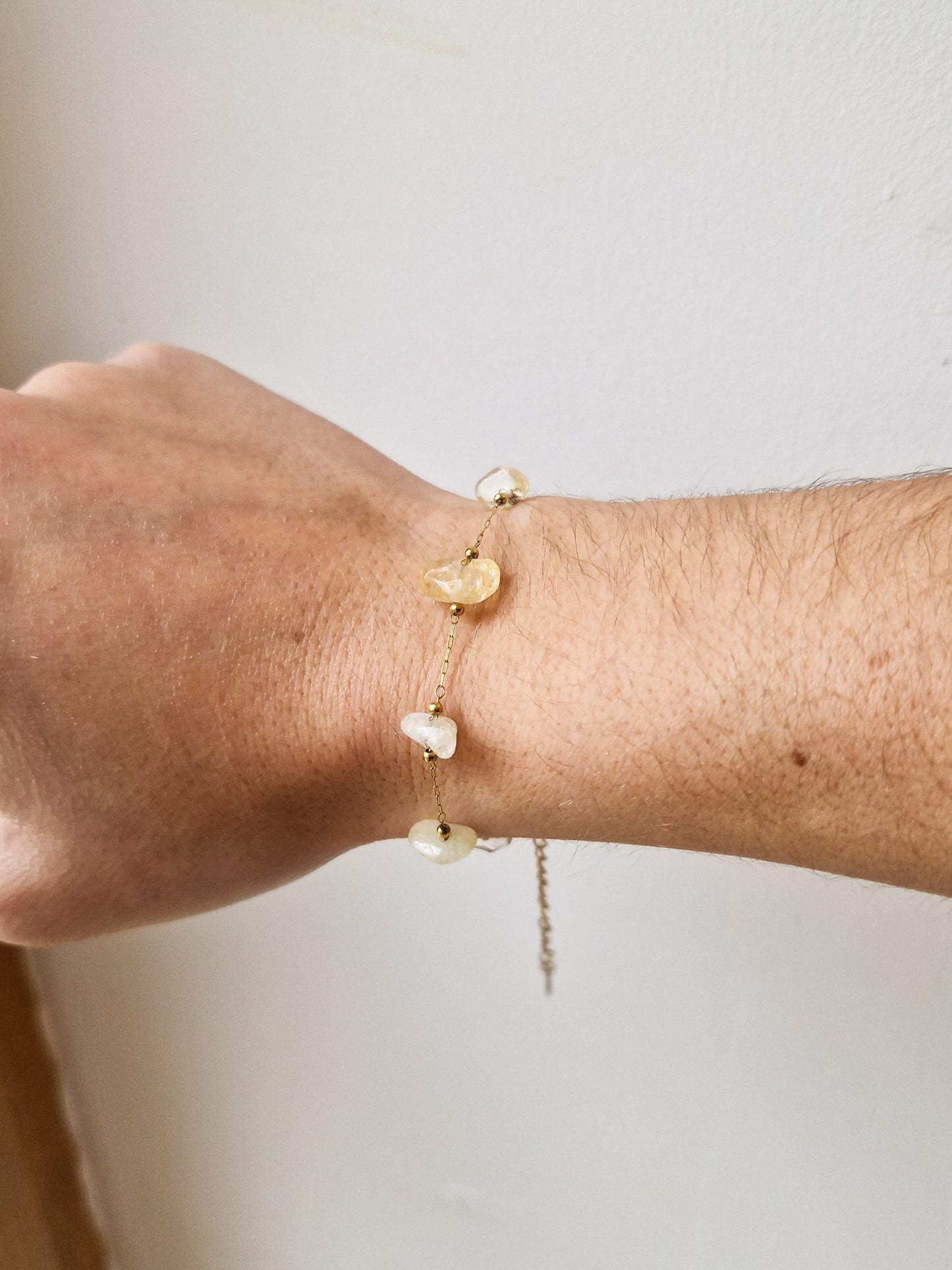 Bracelet Olympe Citrine