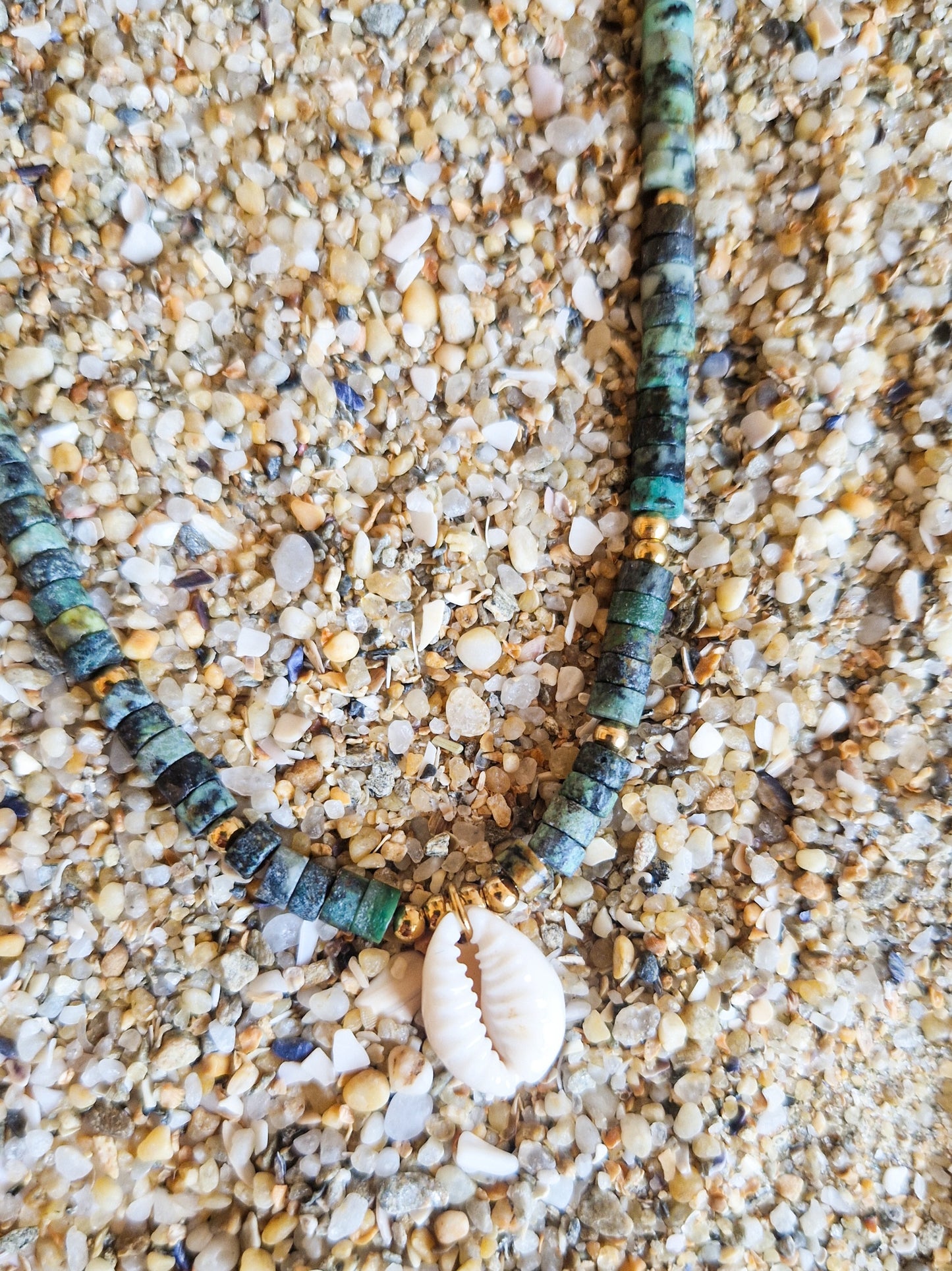 Ras de cou Otemanu - Turquoise Africaine