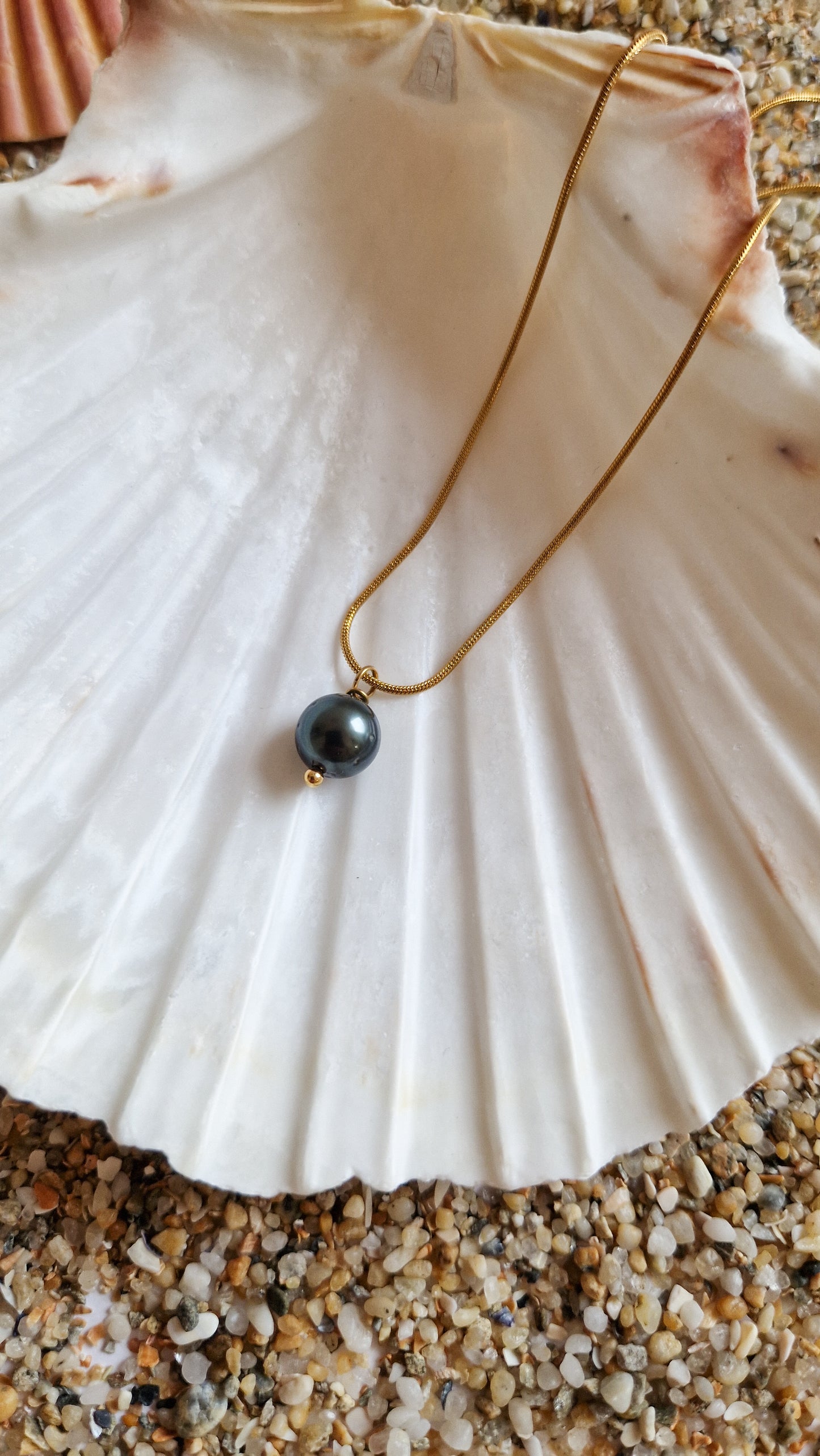 Collier Poe - Perles de Tahiti - Modèle unique