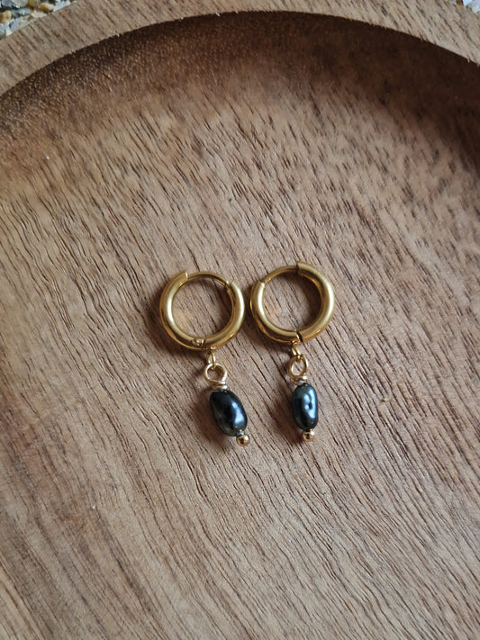 Boucles d'oreilles Tuamotu - Modèle unique