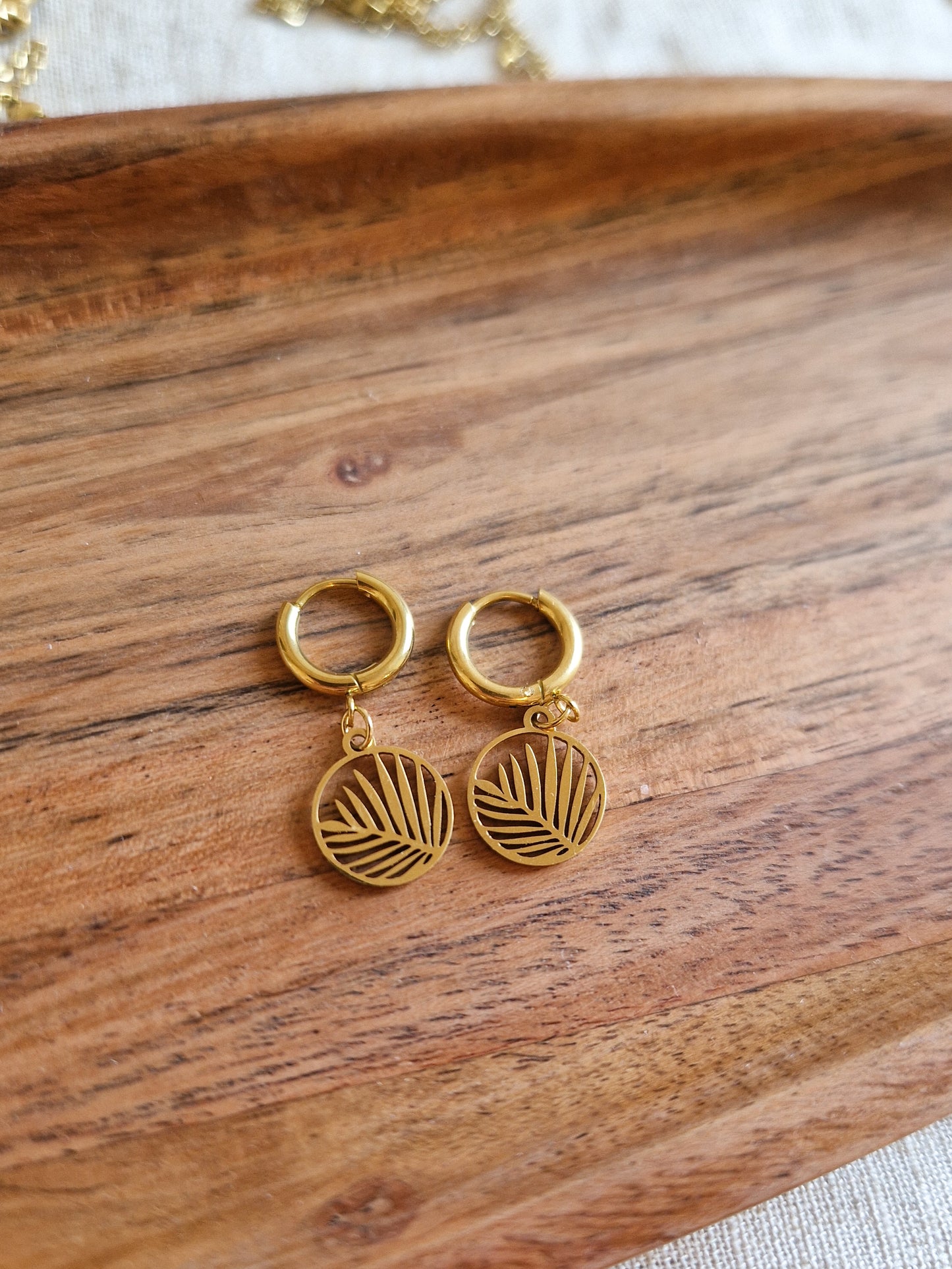 Boucles d'oreilles Jungle