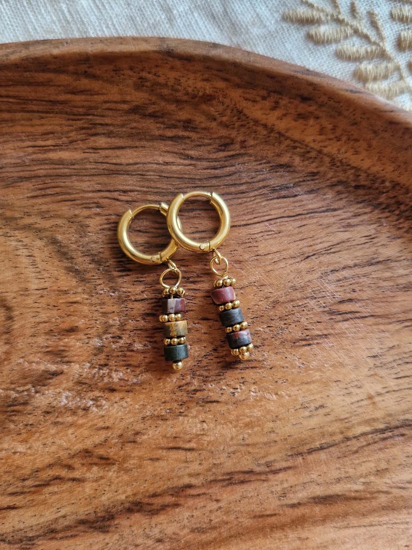 Boucles d'oreilles Pohu