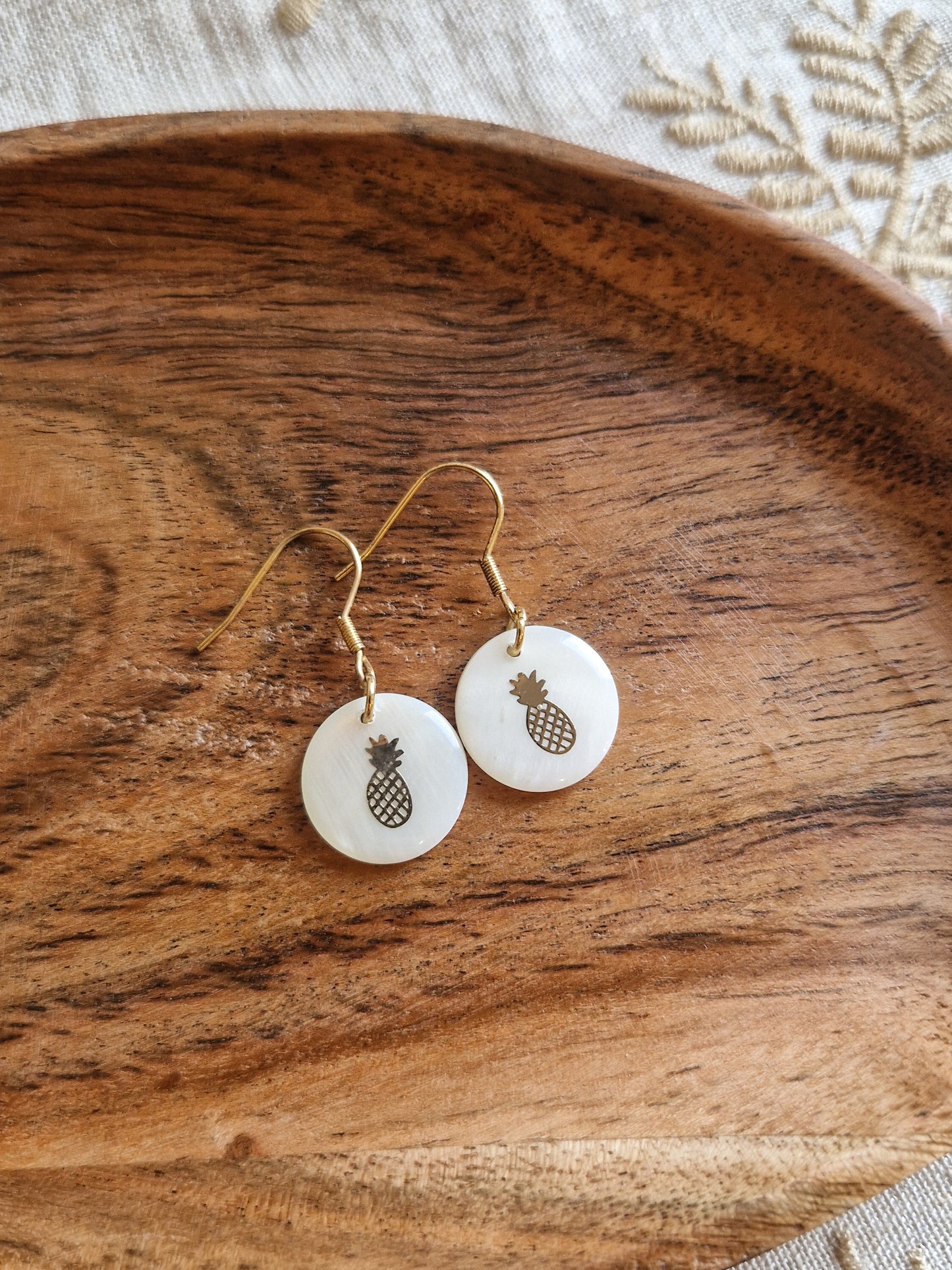 Boucles d'oreilles Painapo