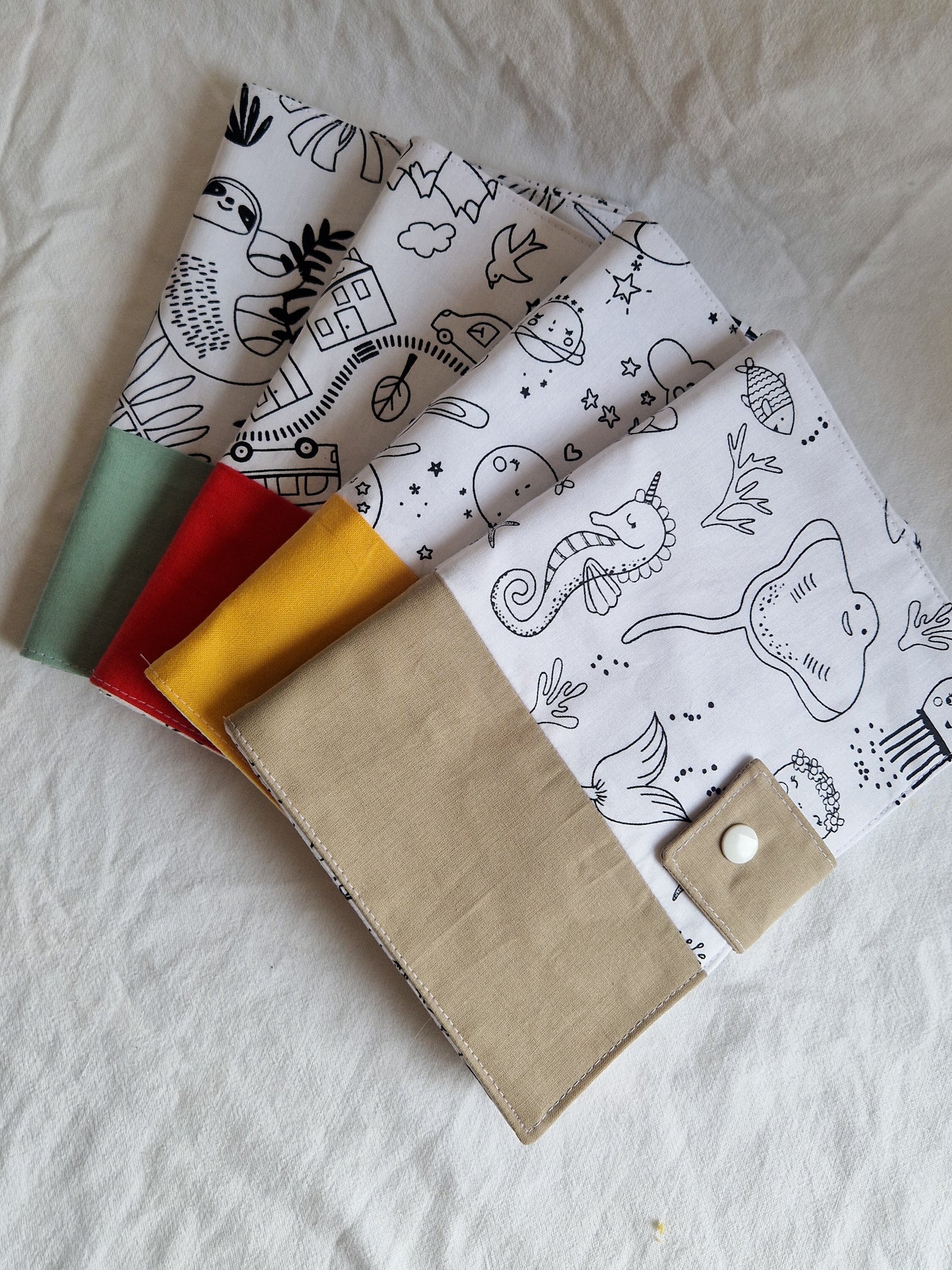 Cahier de coloriage lavable