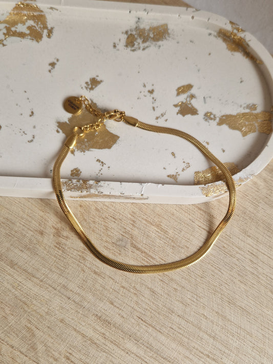 Bracelet de cheville Serpent