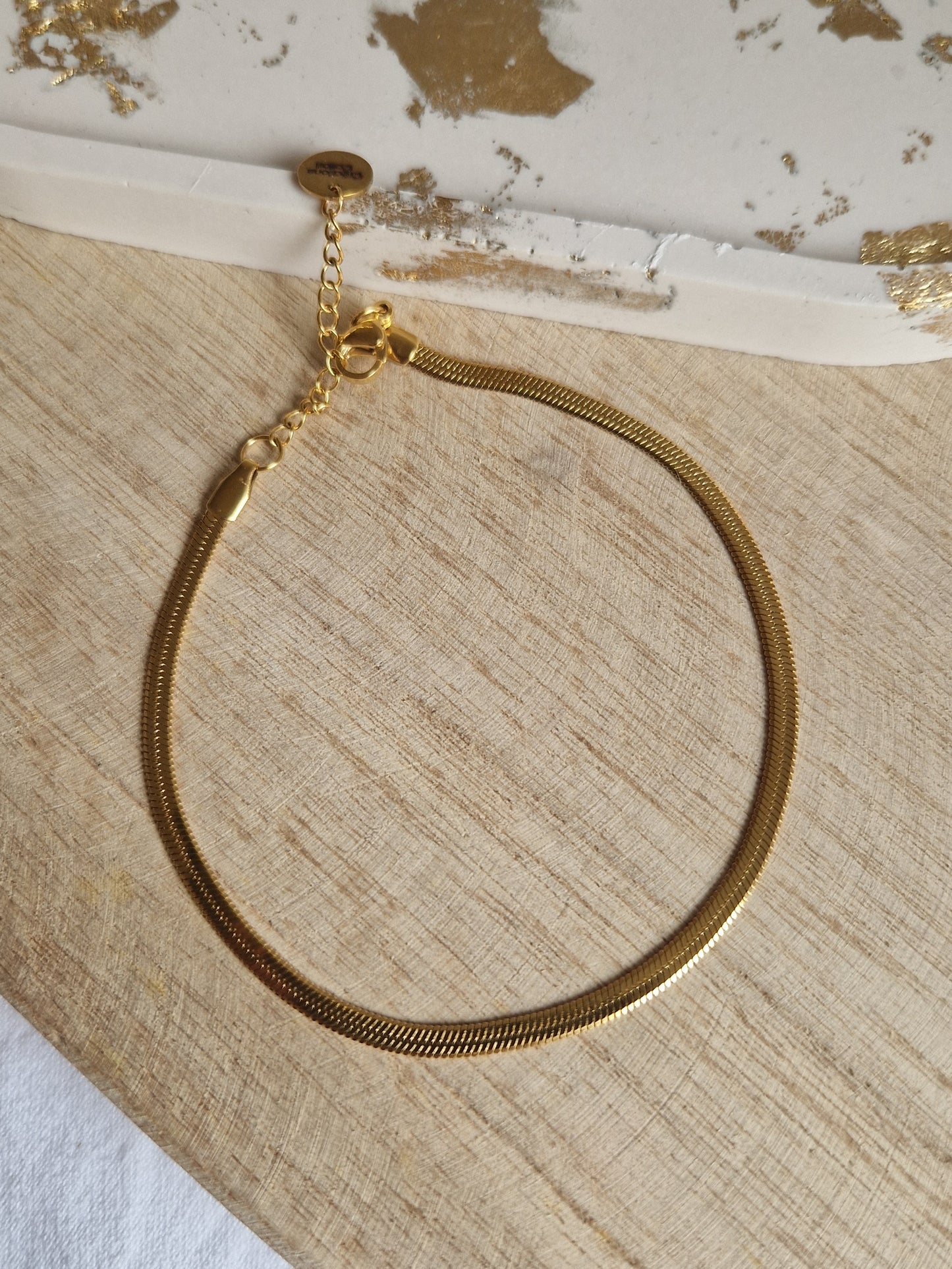 Bracelet de cheville Serpent