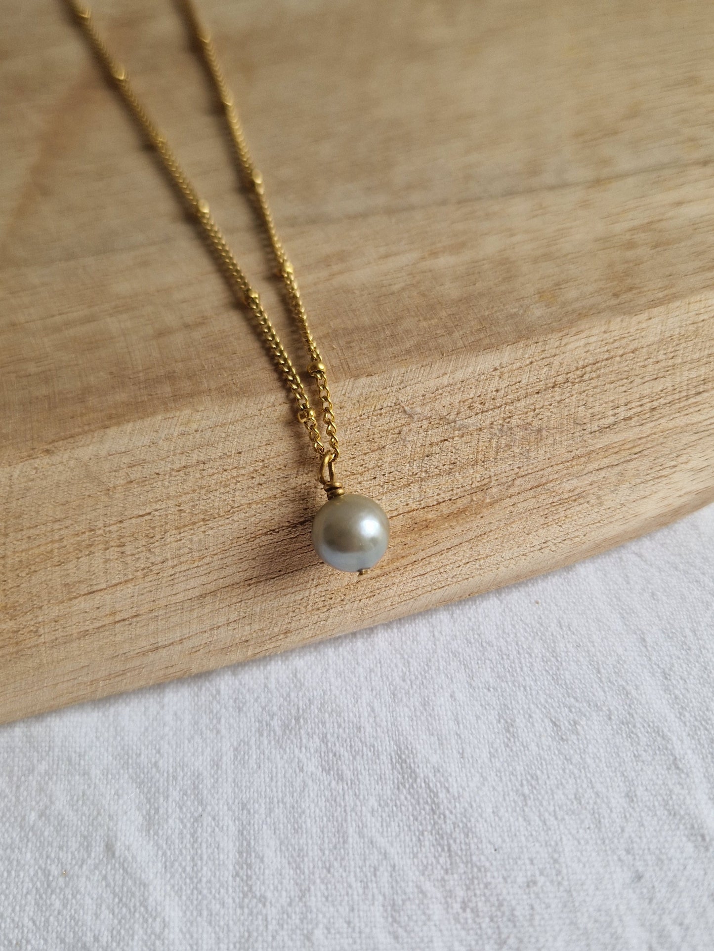Collier Poe - Perles de Tahiti - Modèle unique