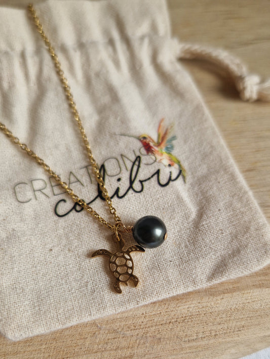 Collier Poe - Perles de Tahiti - Modèle unique