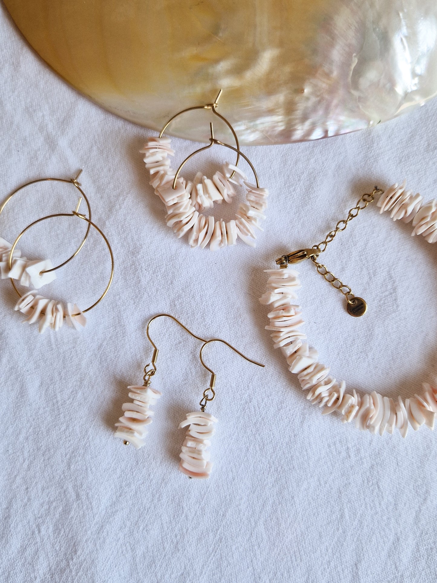 Bracelet Chips de Coquillages