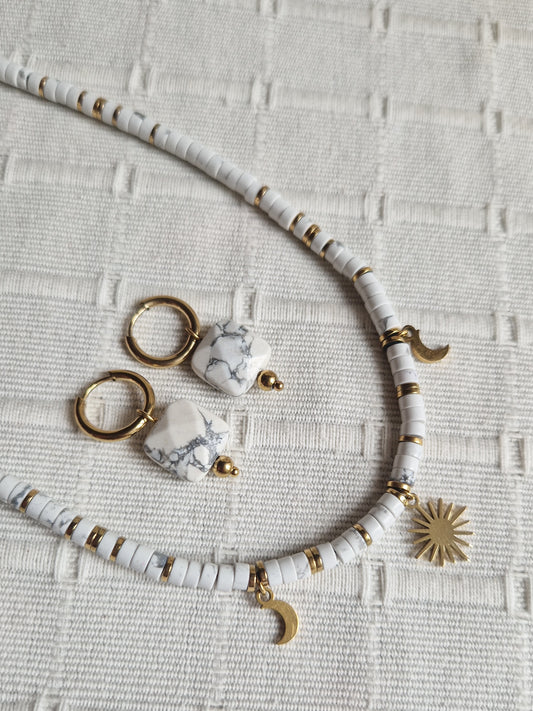 Boucles d'oreilles Mont Blanc