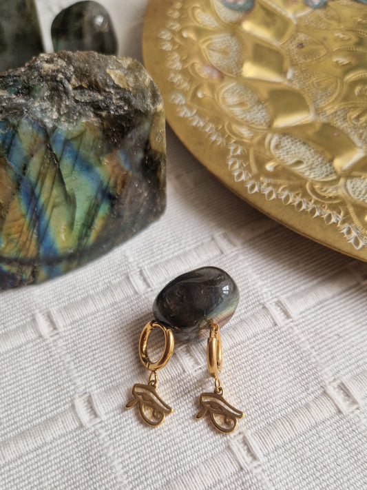 Boucles d'oreilles Oeil d'Horus