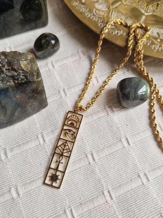 Collier Cartouche Égyptienne