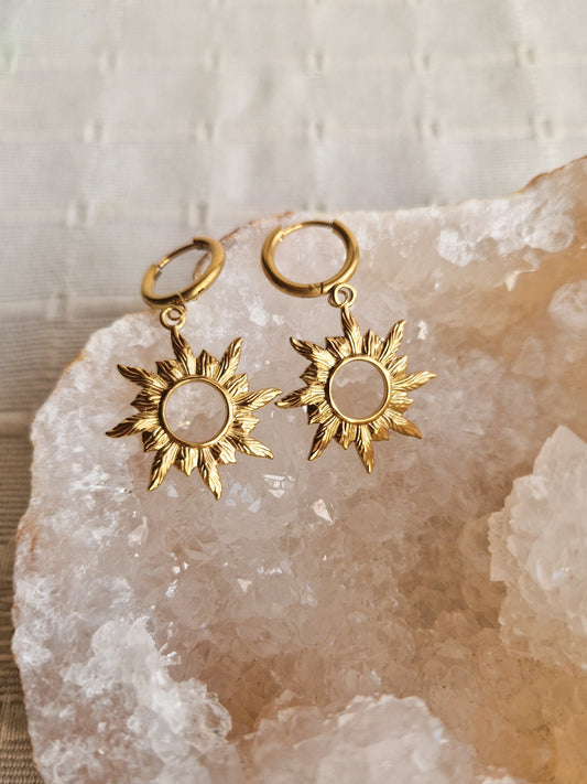 Boucles d'oreilles Hélios