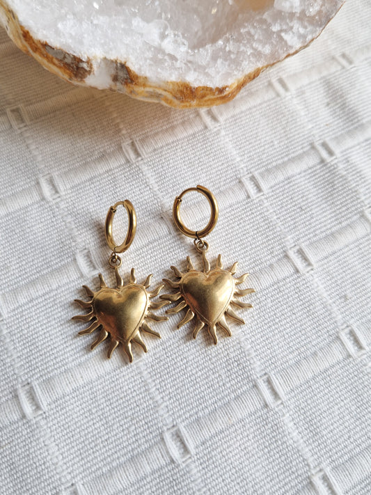 Boucles d'oreilles Rayonne