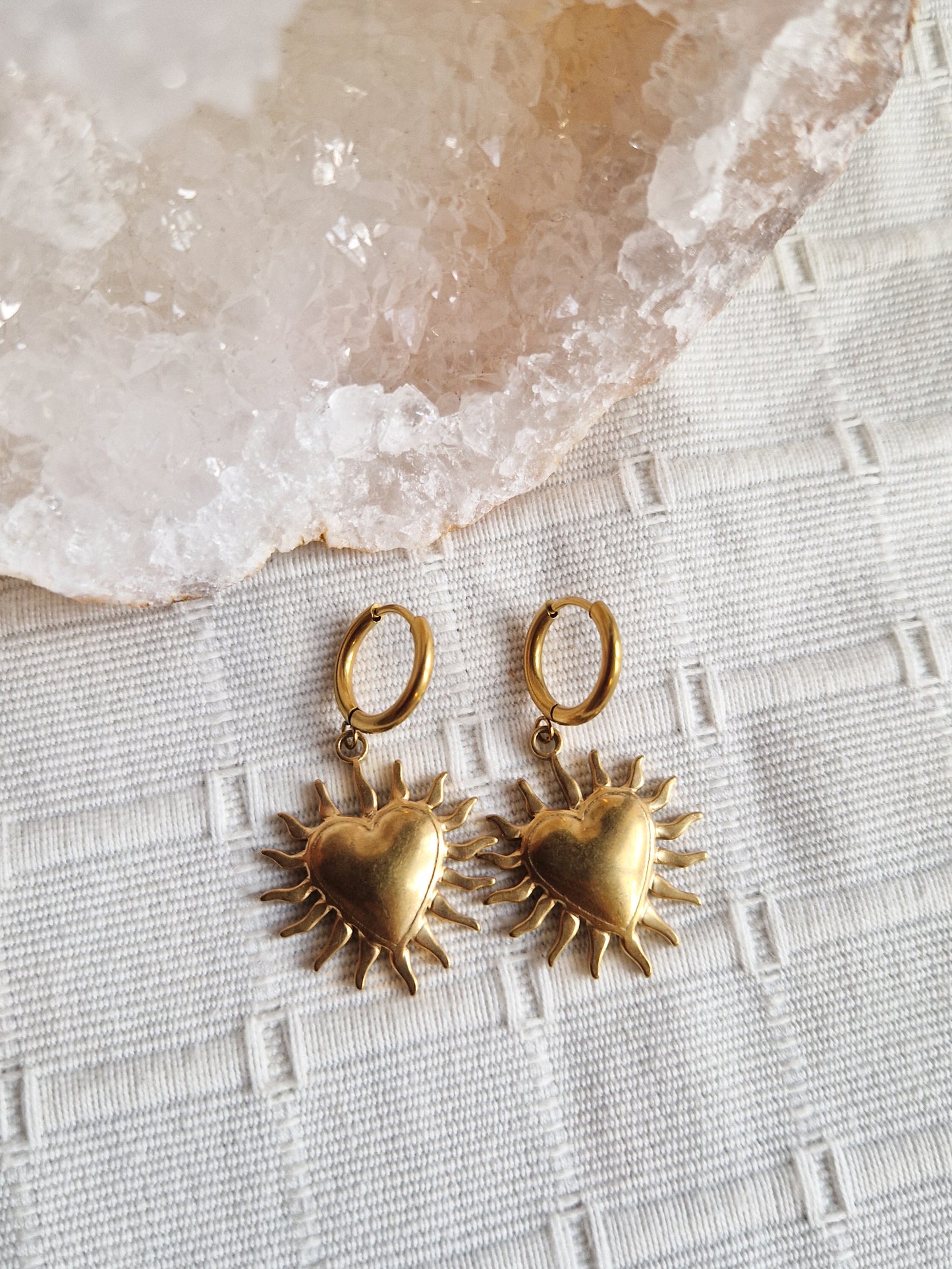 Boucles d'oreilles Rayonne