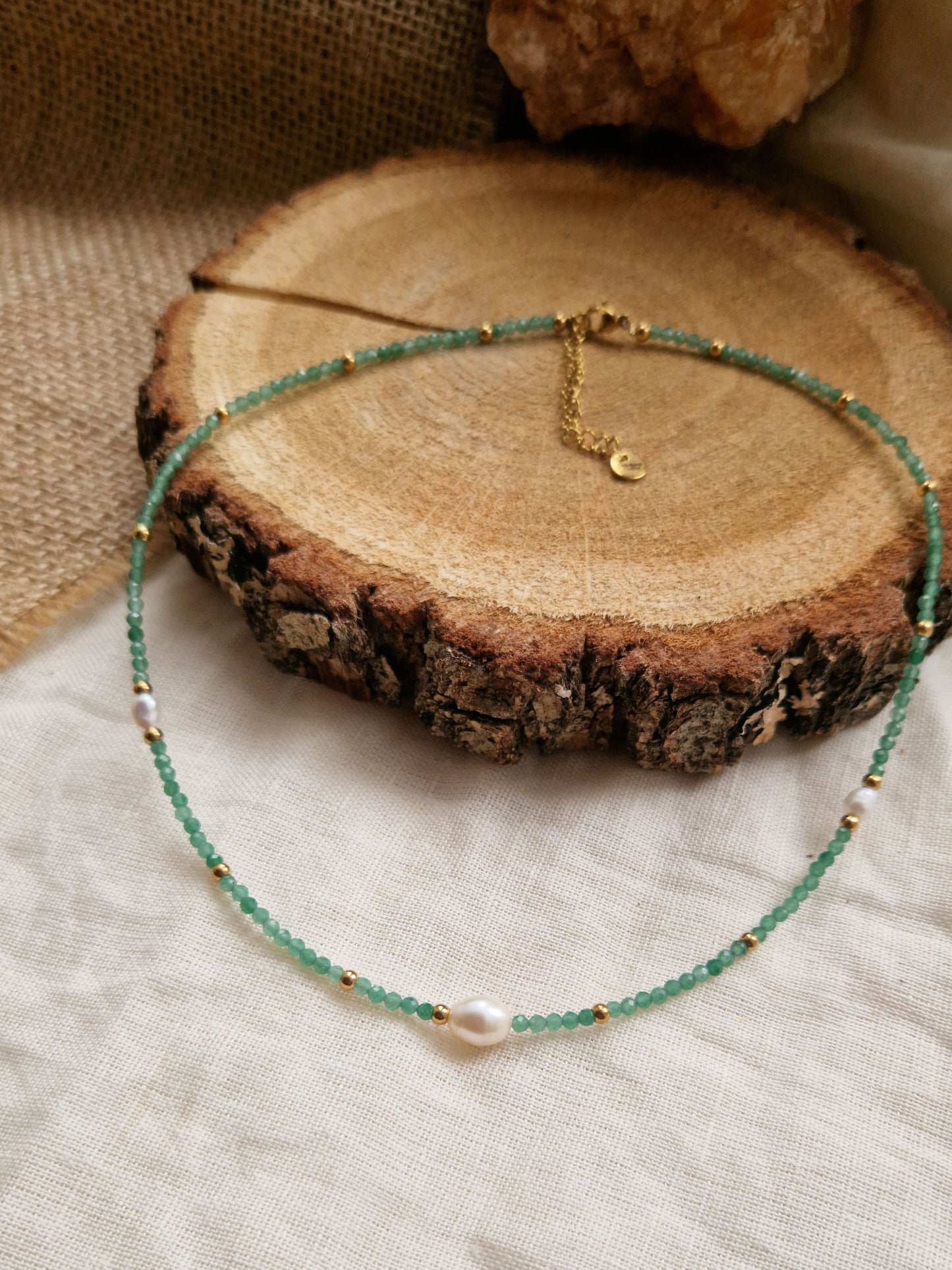 Collier Théodora - Aventurine