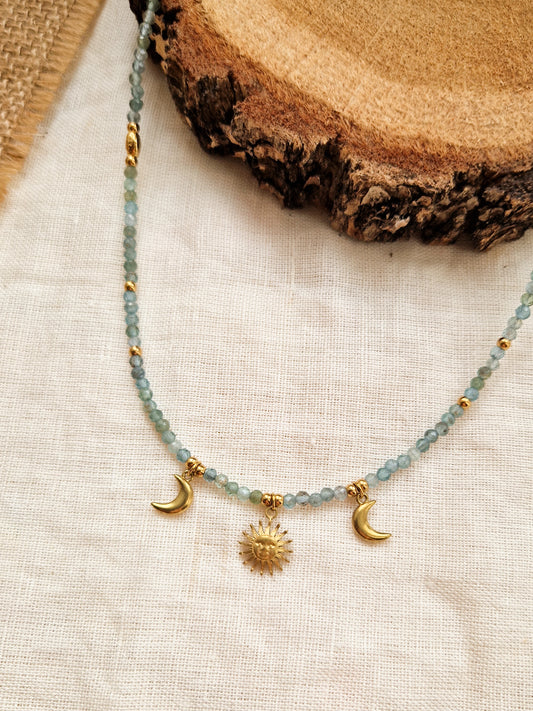 Ras de cou Selena Apatite