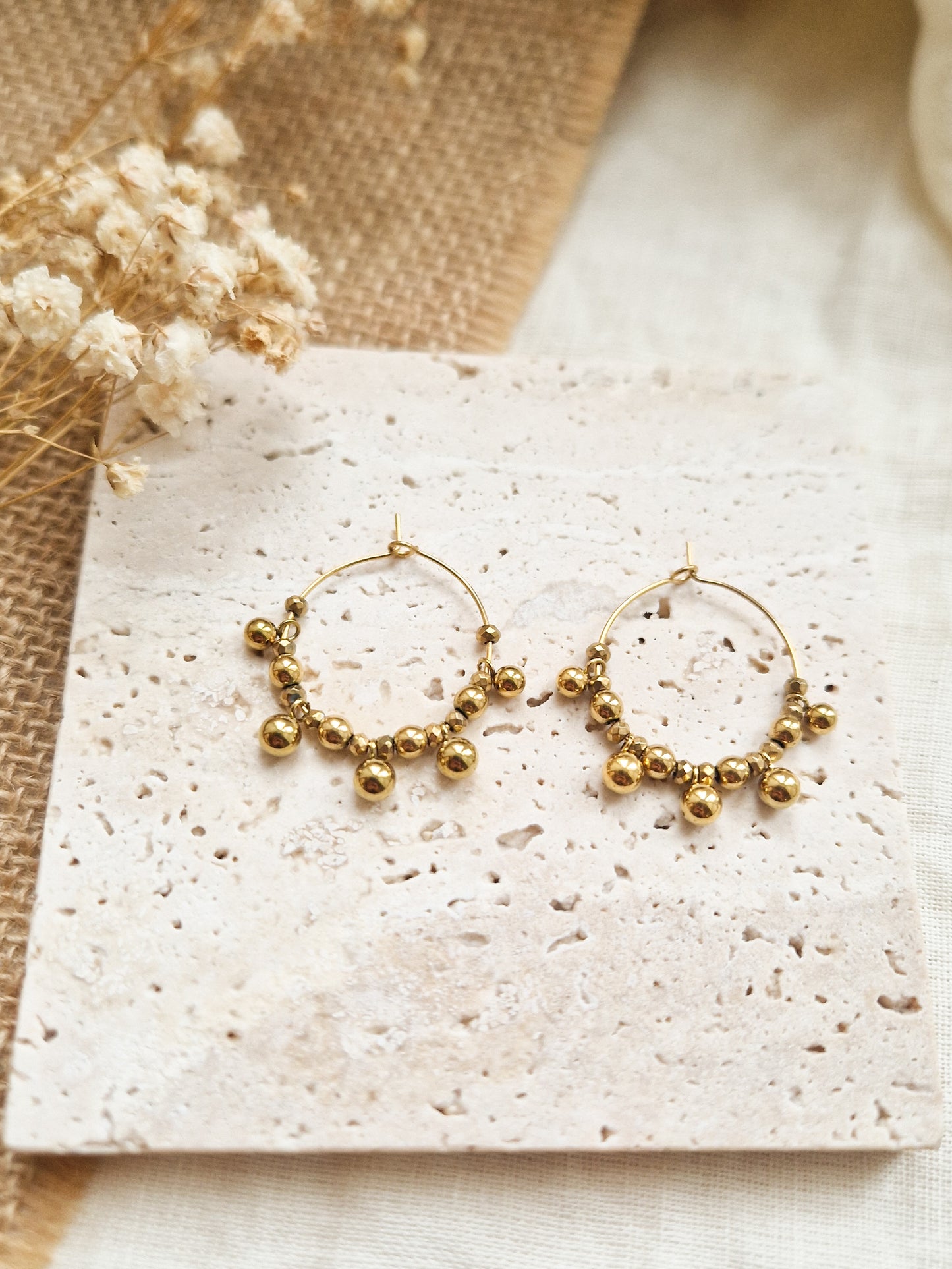 Boucles d’oreilles Solar