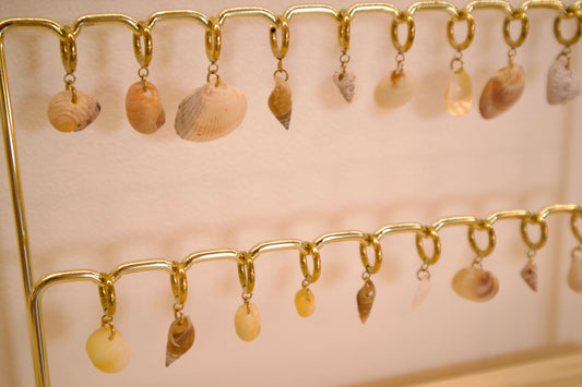 Boucles d’oreille Coquillages Bretons