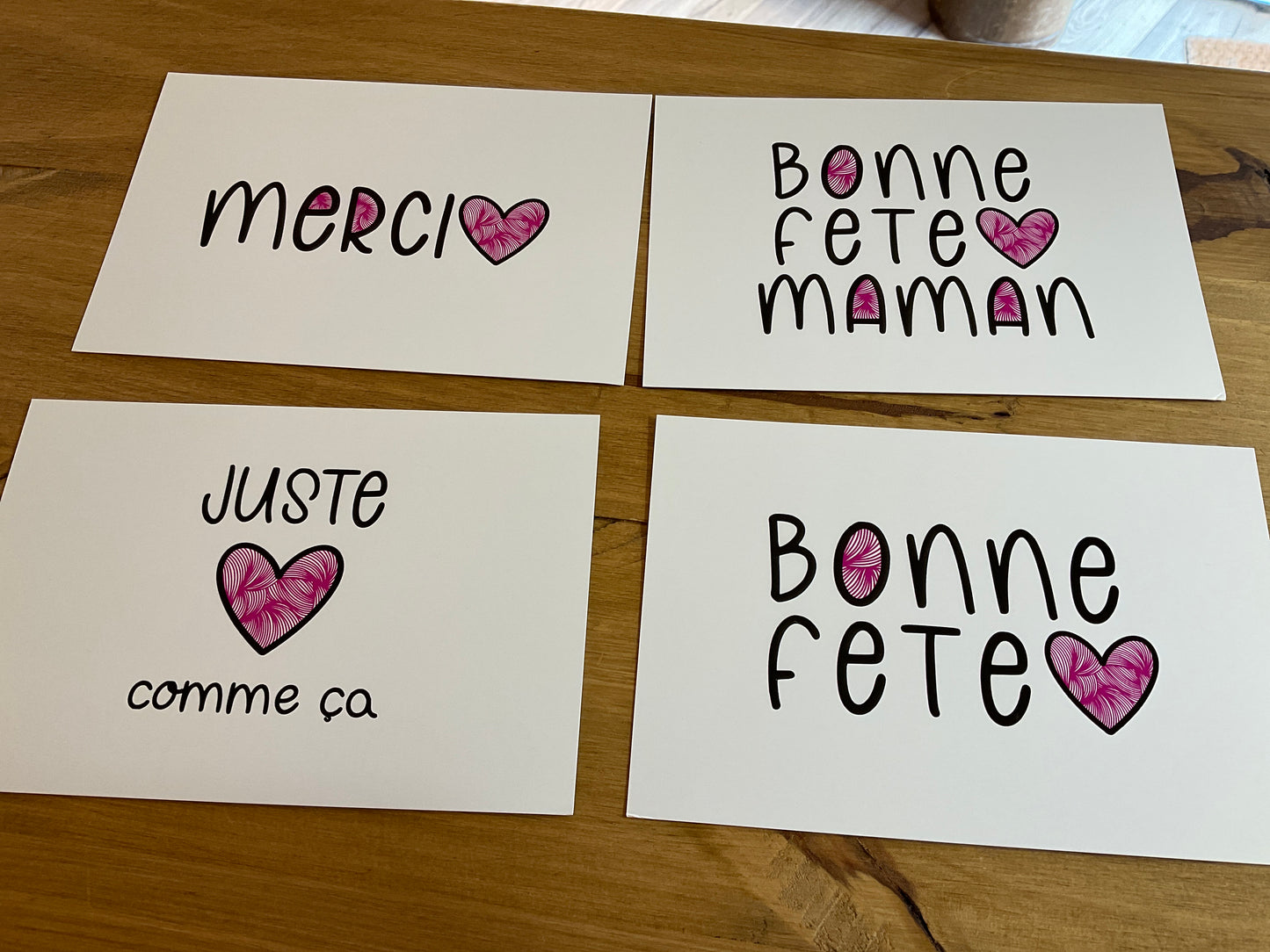 Carte postale Message