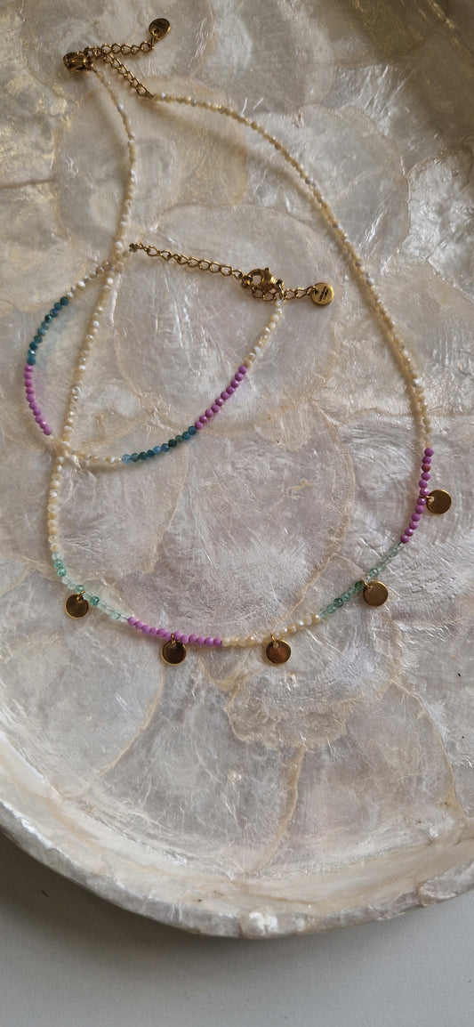 Ras de cou et bracelet Spring