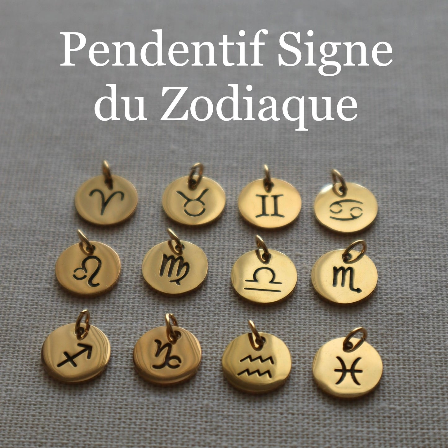 Pendentifs Signe du Zodiaque