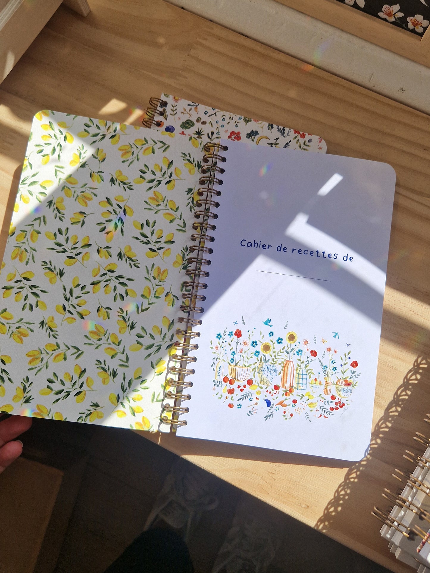 Cahier de recettes