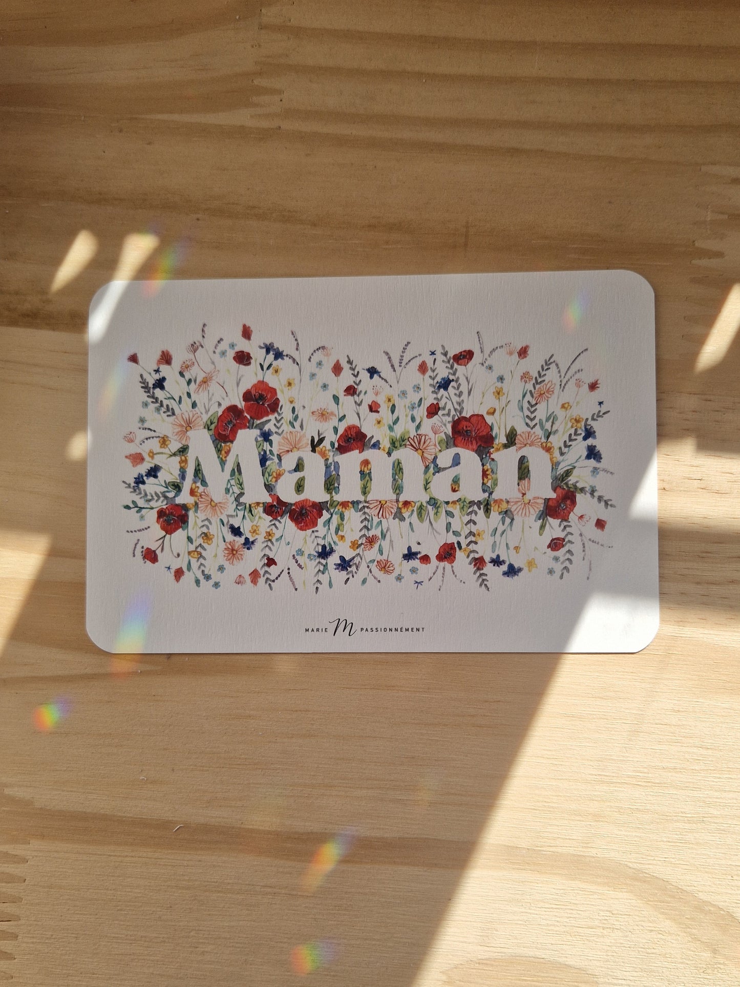 Carte postale Maman