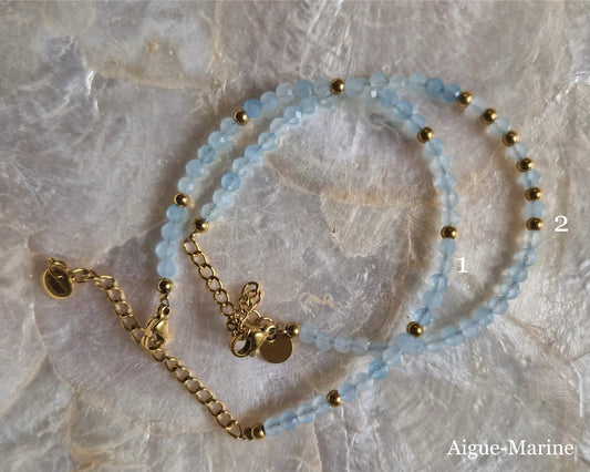 Bracelet Aline • Pierres semi-précieuses