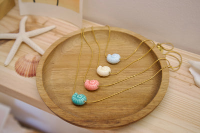 Collier Nautile en Céramique