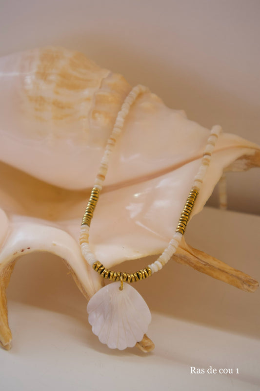 Bijoux Perles de coquillage