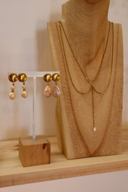 Boucles d’oreilles Perles