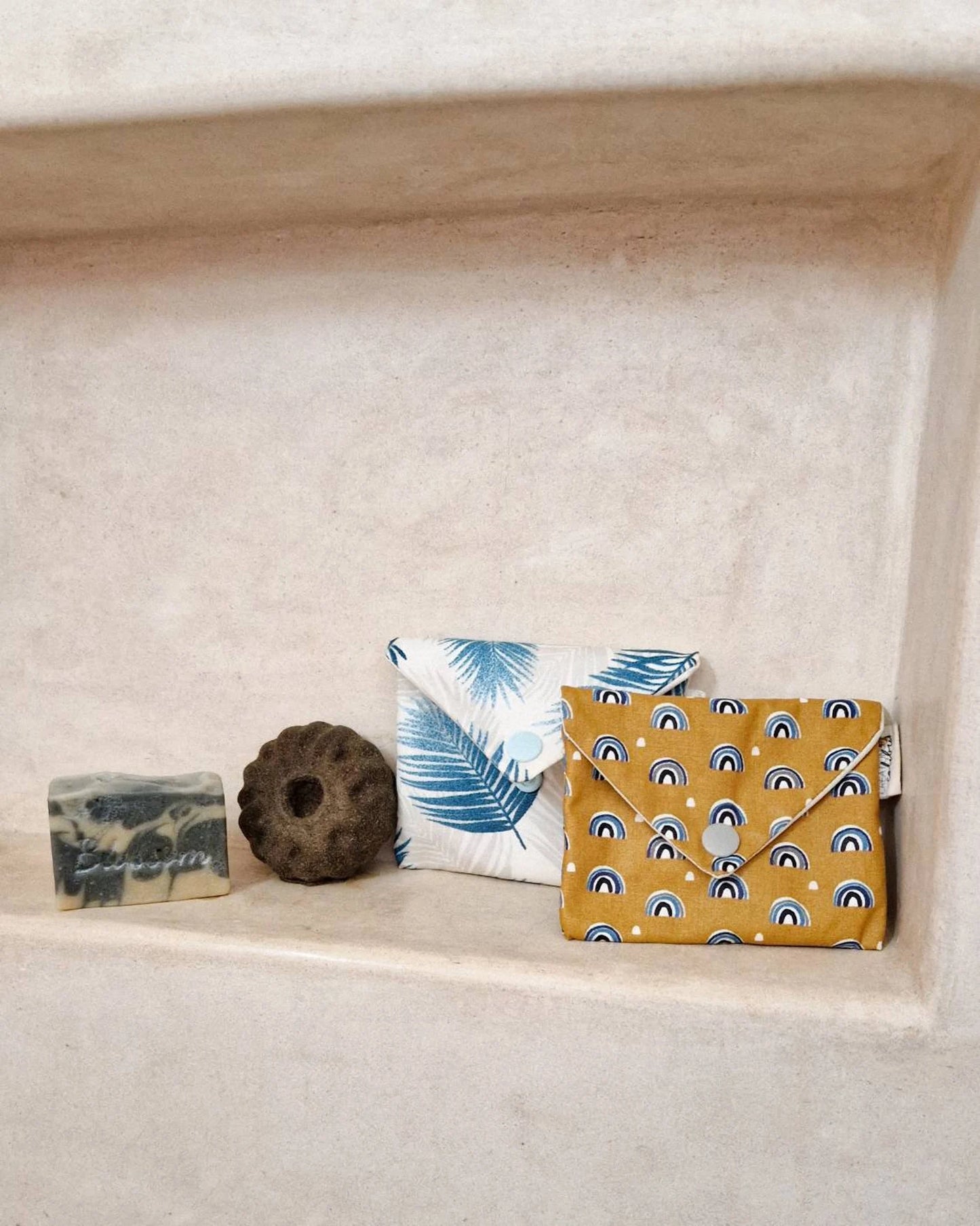 Pochette à savon solide - Creations Colibri